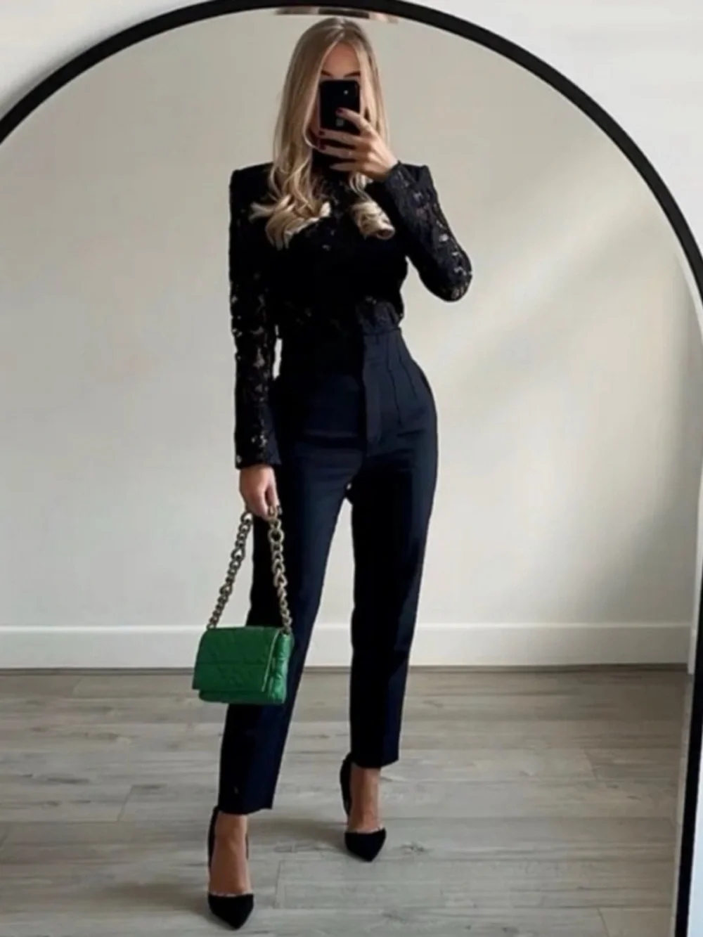 Zara High Waisted‎ Trousers